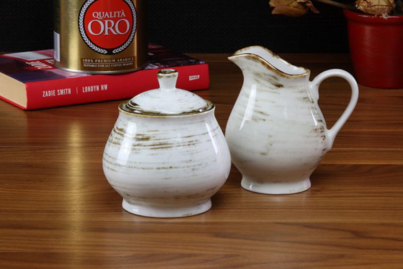 Cukiernica Nostalgia White Porcelana Bogucice - obrazek 3