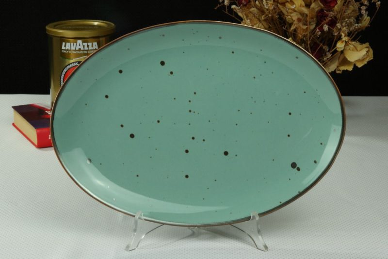 Półmisek owalny 31 cm Cottage Tiffany Porcelana Bogucice - obrazek 2