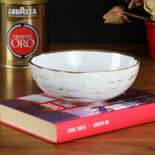 Salaterka 16 cm Nostalgia White Porcelana Bogucice