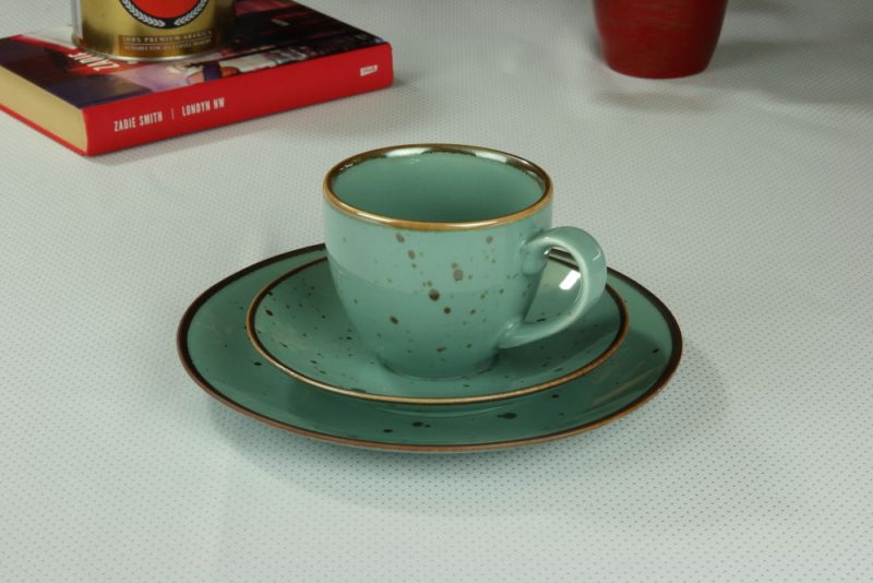 Talerz deserowy 22 cm Cottage Tiffany Porcelana Bogucice - obrazek 3