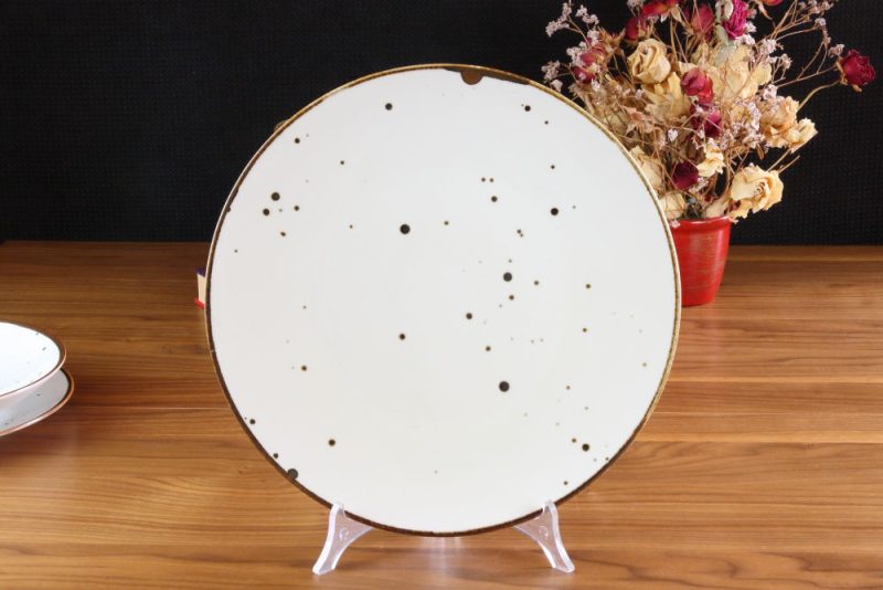Talerz płytki 28 cm Cottage White Bogucice