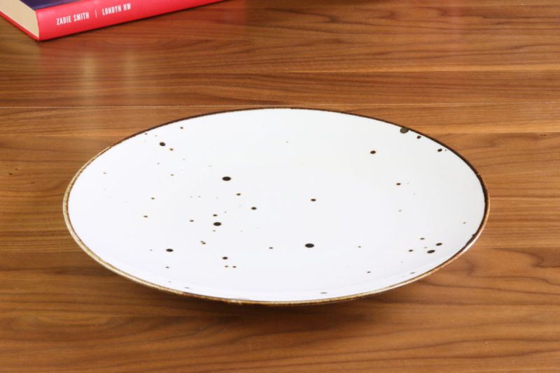 Talerz płytki 28 cm Cottage White Porcelana Bogucice - obrazek 3