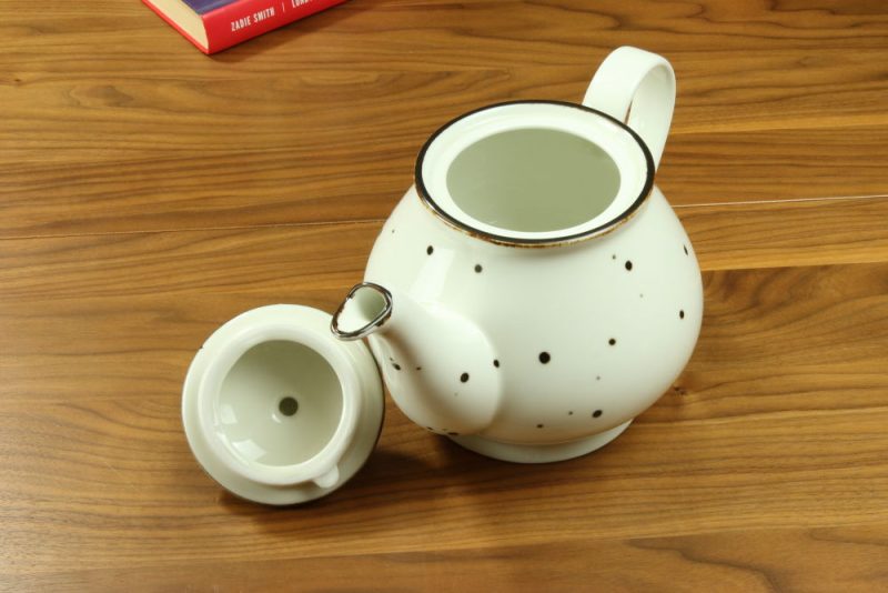 Czajnik Cottage Cream Porcelana Bogucice o pojemności 1100 ml. - obrazek 2