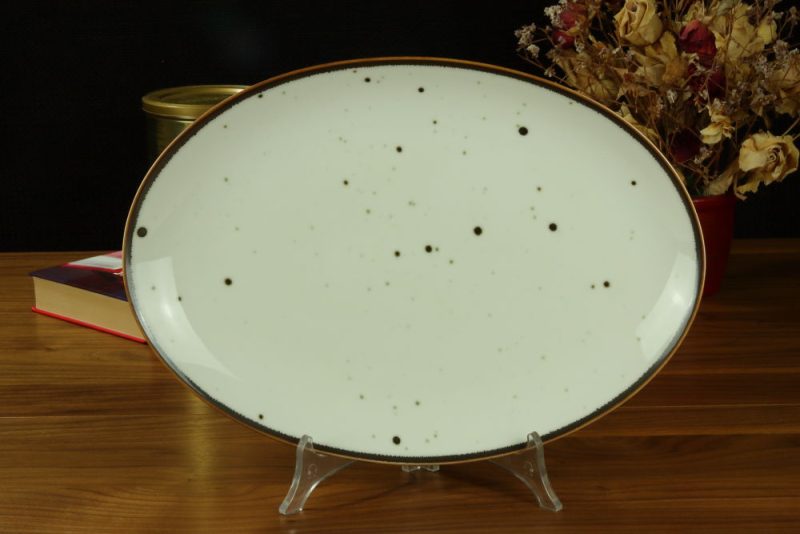 Półmisek owalny 31 cm Cottage Cream Porcelana Bogucice - obrazek 2