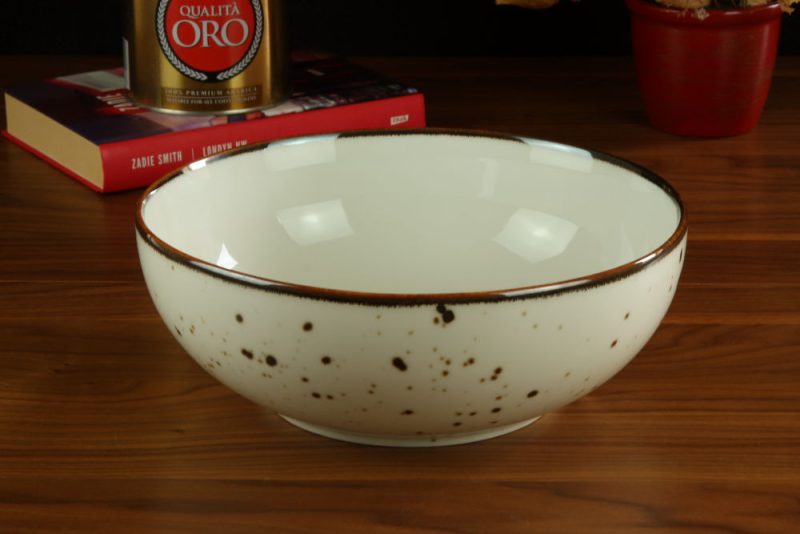 Salaterka 24 cm Cottage Cream Bogucice