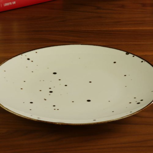 Talerz płytki 28 cm Cottage Cream Bogucice