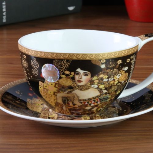 Filiżanka do herbaty Gustav Klimt Adele Bloch 532-3215 (3)