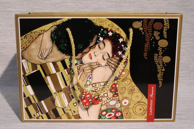 G. Klimt Pocałunek zestaw 2 filiżanek