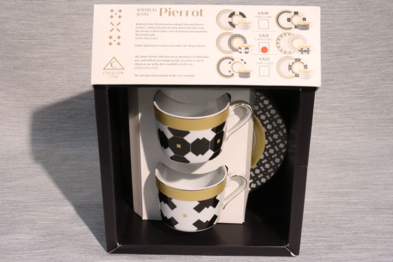 Ćmielów zestaw do kawy Pierrot GX51 dla 2 osób