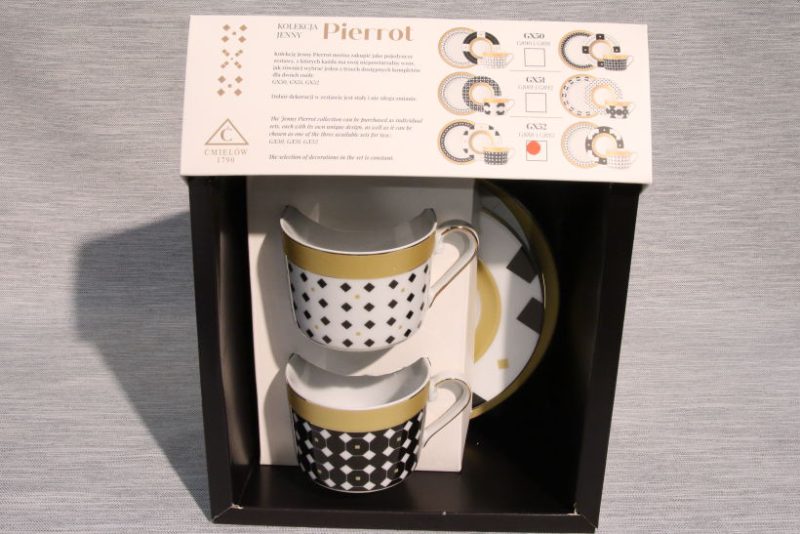 Ćmielów zestaw do kawy Pierrot GX52 dla 2 osób