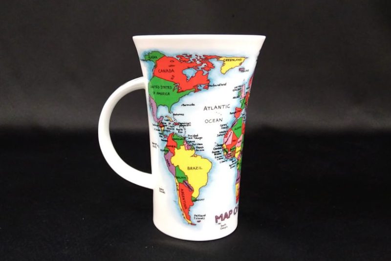 Dunoon Glencoe Map of The World kubek 0,5 l (3)