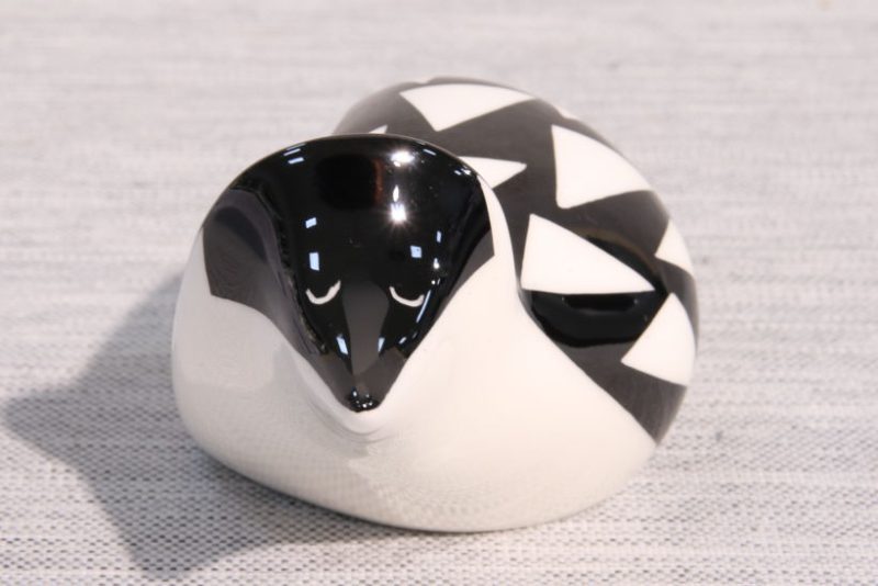 Figurka porcelanowa JEŻ Biało-Czarny AS Ćmielów