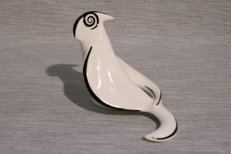 Figurka porcelanowa PAPUGA AS Ćmielów