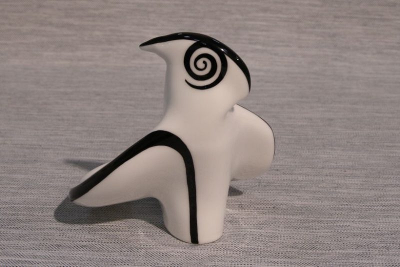 Figurka porcelanowa PAPUGA AS Ćmielów
