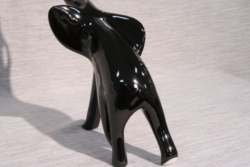 Figurka porcelanowa Słoń czarny Przebudzenie Afryki AS Ćmielów