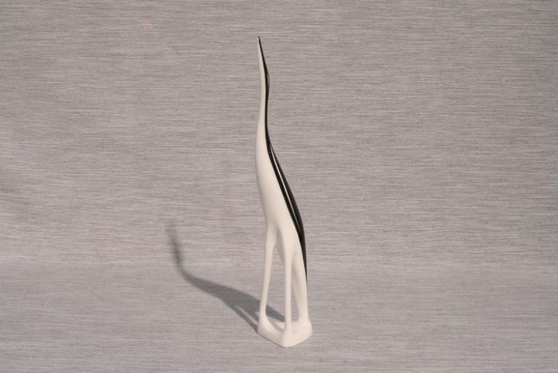 Figurka porcelanowa ŻURAW-BĄCZEK AS Ćmielów
