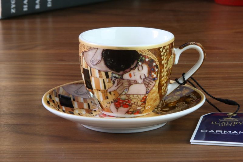 Filiżanka do espresso Gustav Klimt Pocałunek 532-8301