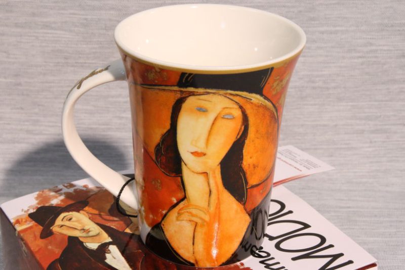 Kubek A. Modigliani Kobieta w Kapeluszu