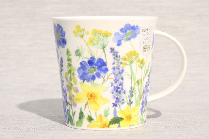 Kubek Dunoon Cairngorm Cottage Border Blue
