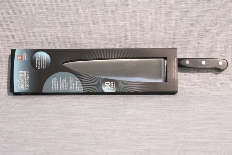 Noż szefa kuchni 20 cm V Sabatier Richardson Sheffield opakowanie