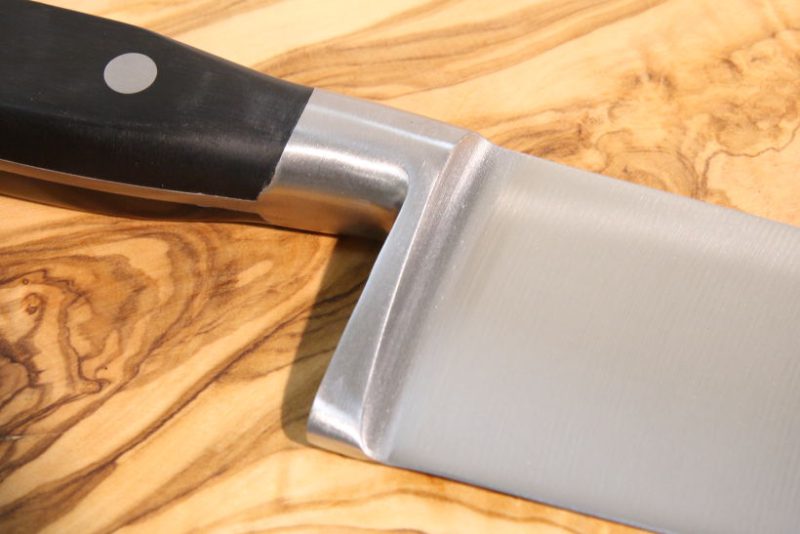 Noż szefa kuchni 20 cm V Sabatier Richardson Sheffield szczegół