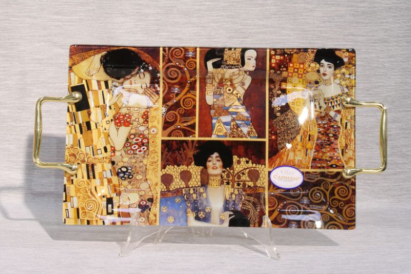Taca 40 x 25 cm G. KLIMT 198-8021 CARMANI