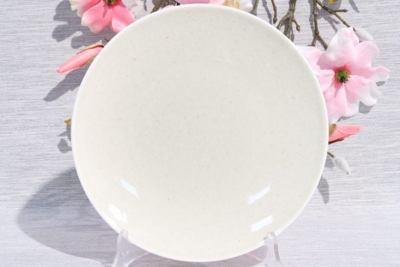 Talerz kolacyjny 21,5 cm GRANITE WHITE - Bogucice