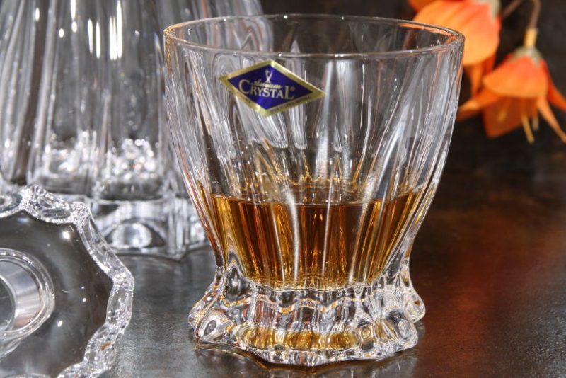 Zestaw do whisky BOHEMIA PLANTICA karafka i 6 szklanek