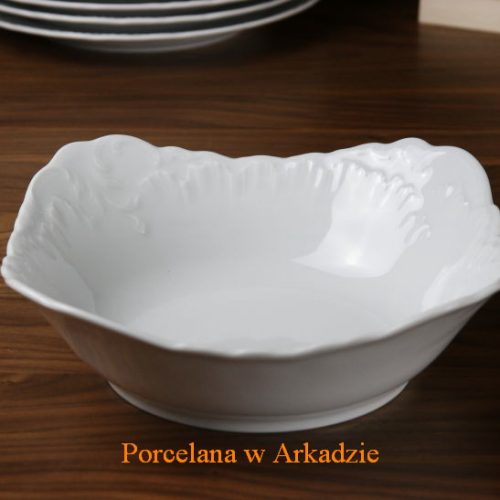 Salaterka 24 cm Rococo Maria biały 0001