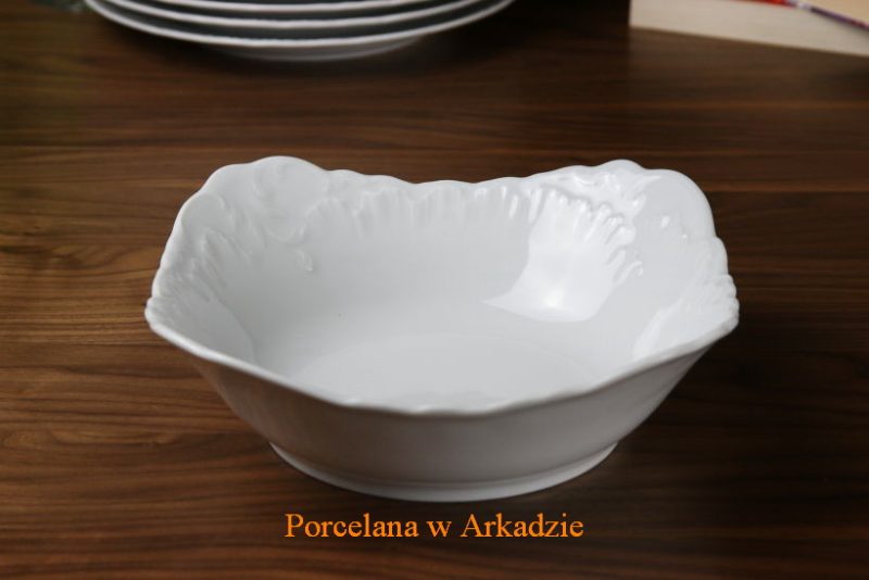 Salaterka 24 cm Rococo Maria biały 0001