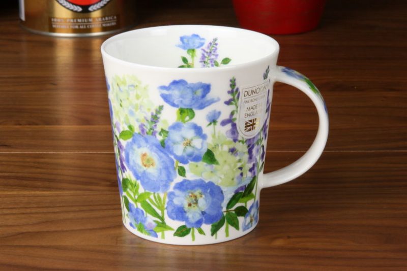 Kubek Dunoon Lomond Floral Garden Blue