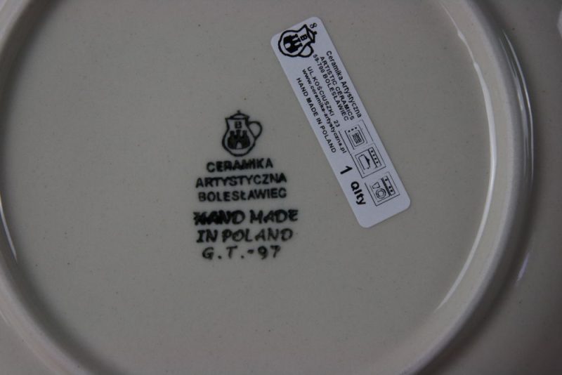 Ceramika Bolesławiec oznaczenie produktu