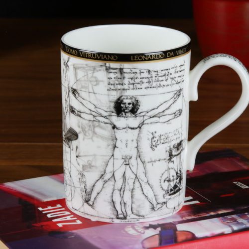 Kubek Człowiek Witruwiański Leonardo Da Vinci 032-1610
