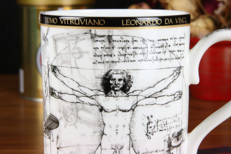 Kubek Człowiek Witruwiański Leonardo Da Vinci 032-1610 (6)