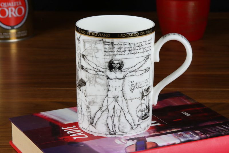 Kubek Człowiek Witruwiański Leonardo Da Vinci 032-1610