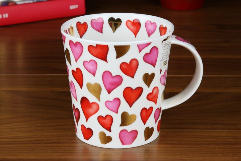 Kubek Cairngorm Lovehearts Red