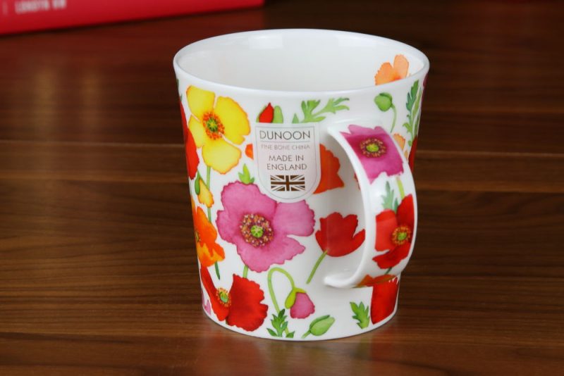Kubek Lomond Floral Fiesta Poppy - Dunoon o pojemności 320 ml - obrazek 4