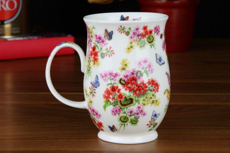 Kubek Suffolk Flower Garden Red Dunoon - obrazek 2