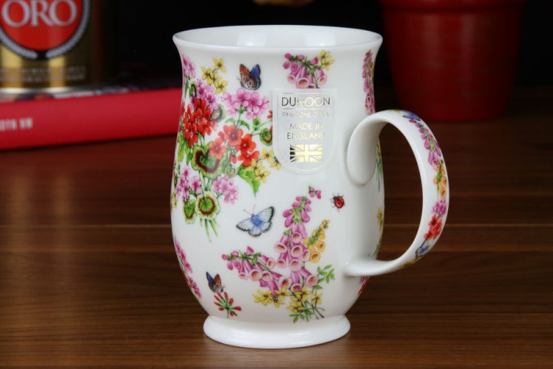 Kubek Suffolk Flower Garden Red Dunoon - obrazek 3
