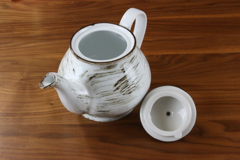 Czajnik 1100 ml Nostalgia White Bogucice - obrazek 2