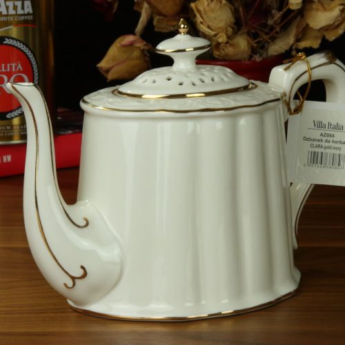 Czajnik Clara Gold Ivory Villa Italia