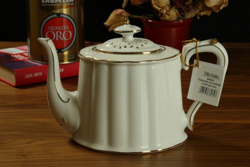 Czajnik Clara Gold Ivory Villa Italia