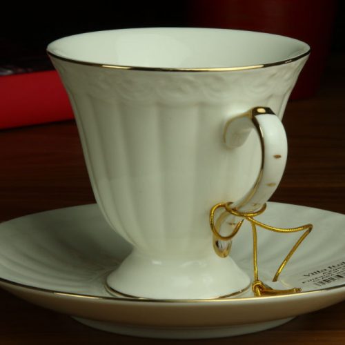 Filiżanka Clara Gold Ivory Villa Italia