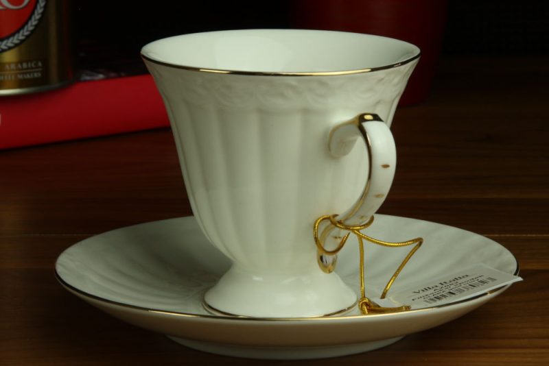 Filiżanka Clara Gold Ivory Villa Italia