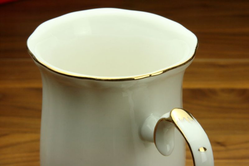 Kubek Clara Gold Ivory Villa Italia