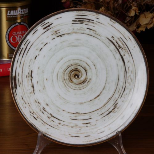 Talerz deserowy 22 cm Nostalgia White Bogucice
