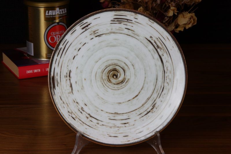 Talerz deserowy 22 cm Nostalgia White Bogucice