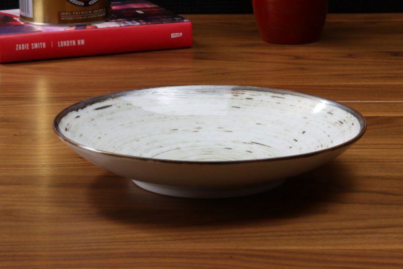 Talerz głęboki 22 cm Nostalgia White Bogucice