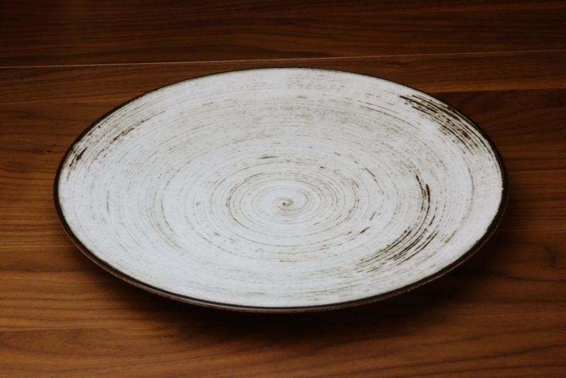Talerz płytki 28 cm Nostalgia White Bogucice - obrazek 3
