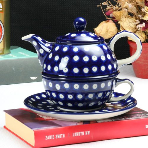 Zestaw Filiżanka z czajnikiem Tea For One C01 dekoracja 070AX (2)
